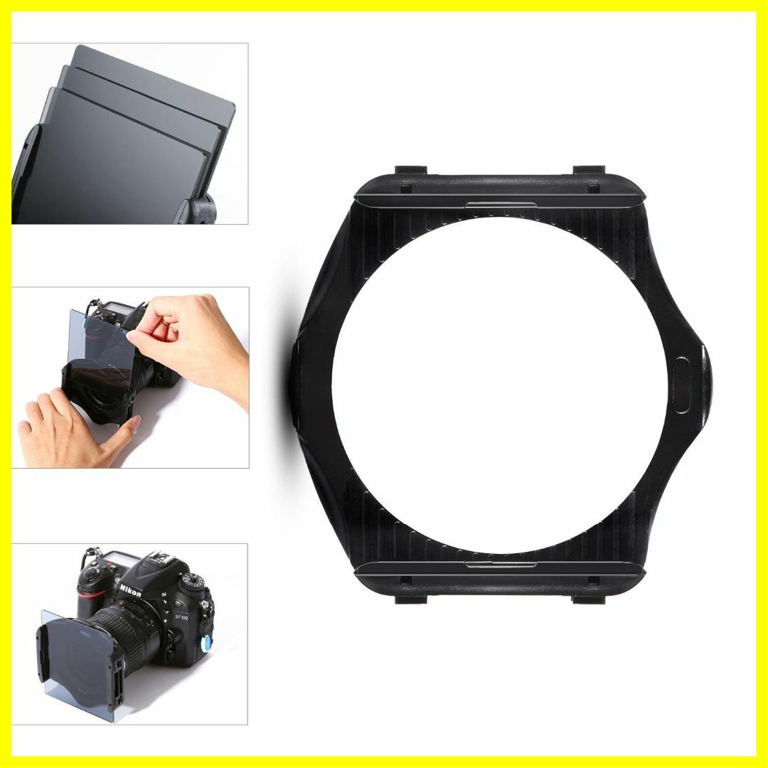 特価セール】XCSOURCE 角形フィルターセット 8枚 ND2 ND4 NDの通販 by
