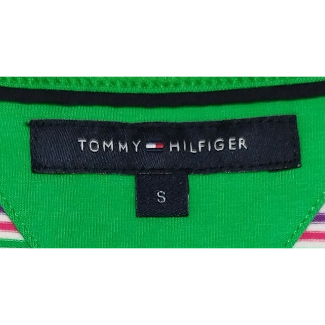 TOMMY HILFIGER(トミーヒルフィガー)の【美品】TOMMY HILFIGER(トミーヒルフィガー)レディースカットソーS レディースのトップス(カットソー(半袖/袖なし))の商品写真