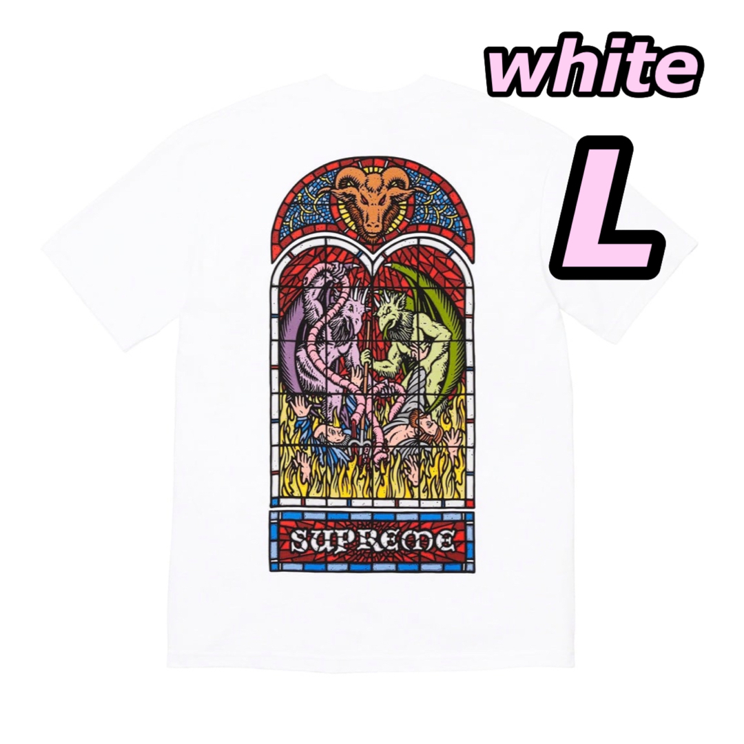 supreme worship tee シュプリーム Tシャツ 白 ホワイト Lのサムネイル