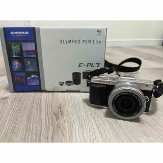 オリンパス(OLYMPUS)のミラーレス一眼レフ　OLYMPUS E-PL7 EZ ダブルズームキット(ミラーレス一眼)