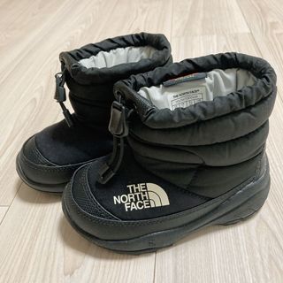 ノースフェイス スノーブーツ キッズ 17cm 美品 Nuptse