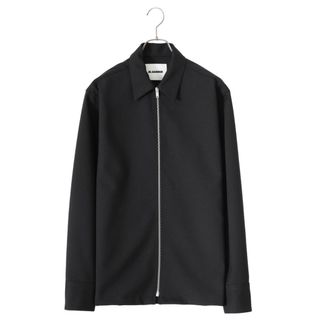 新品タグ付 jil sander ブルゾン サイズ46 紺 オールシーズン対応