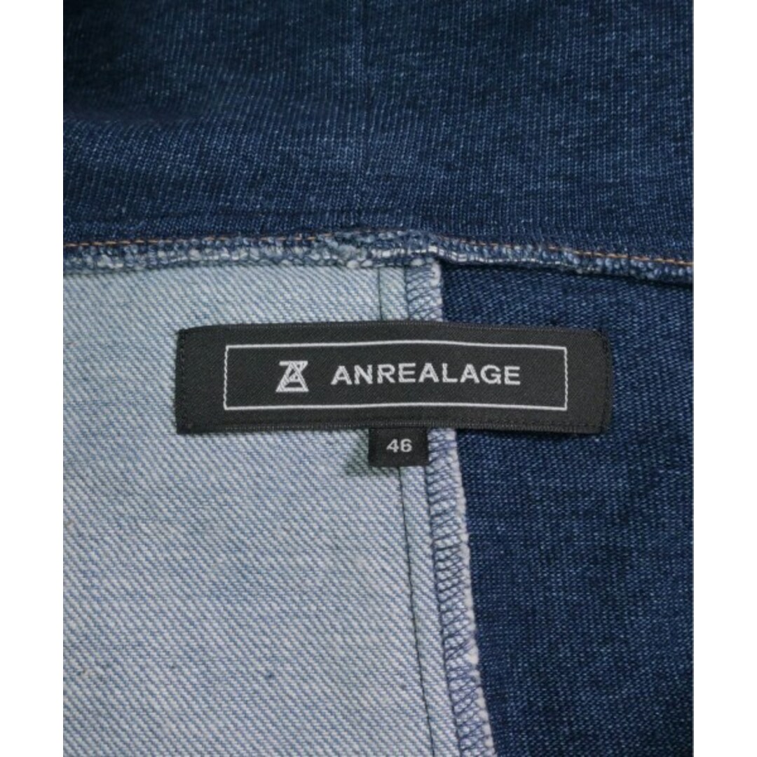 ANREALAGE(アンリアレイジ) ランダムステッチ加工ブルゾン サイズ[JPN