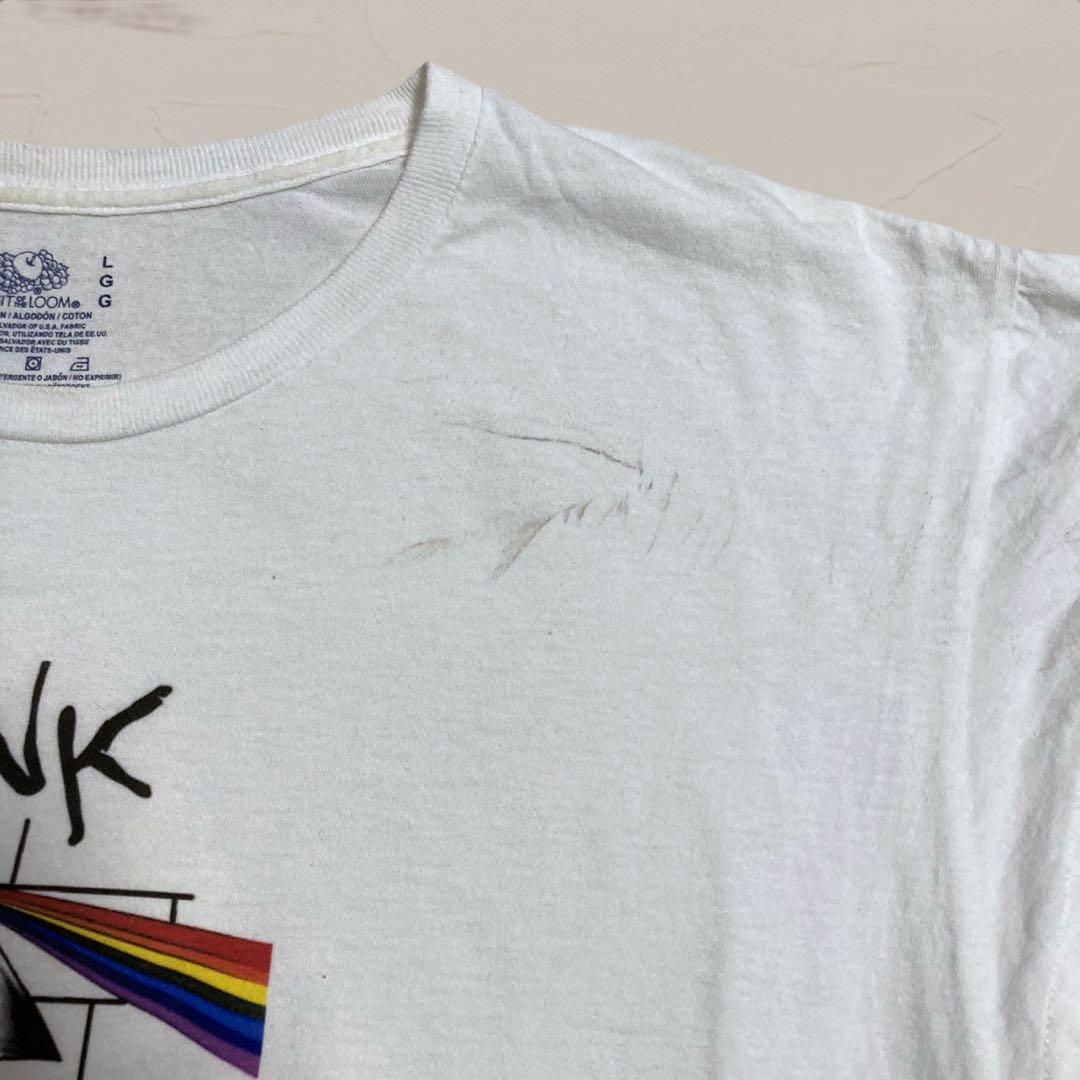 WFM バンド Tシャツ 白 PINK FLOYD ピンクフロイド　レア メンズのトップス(Tシャツ/カットソー(半袖/袖なし))の商品写真
