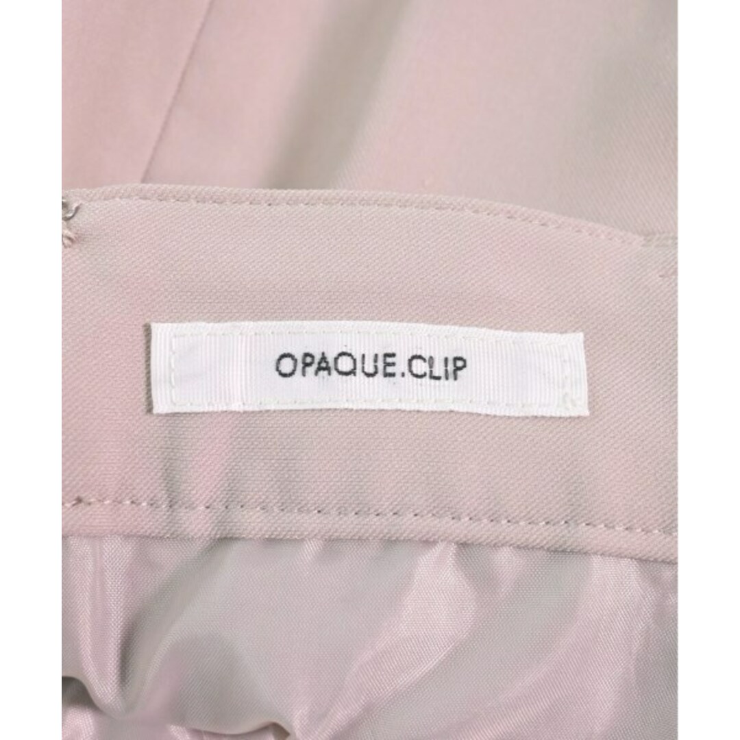 OPAQUE.CLIP(オペークドットクリップ)のOPAQUE.CLIP ロング・マキシ丈スカート 38(M位) ベージュ 【古着】【中古】 レディースのスカート(ロングスカート)の商品写真