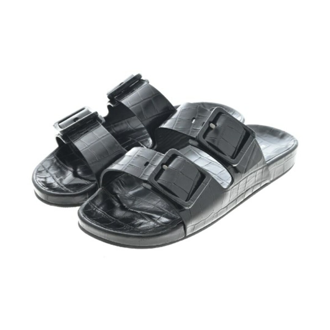 BALENCIAGA バレンシアガ サンダル EU41(26cm位) 黒 - サンダル