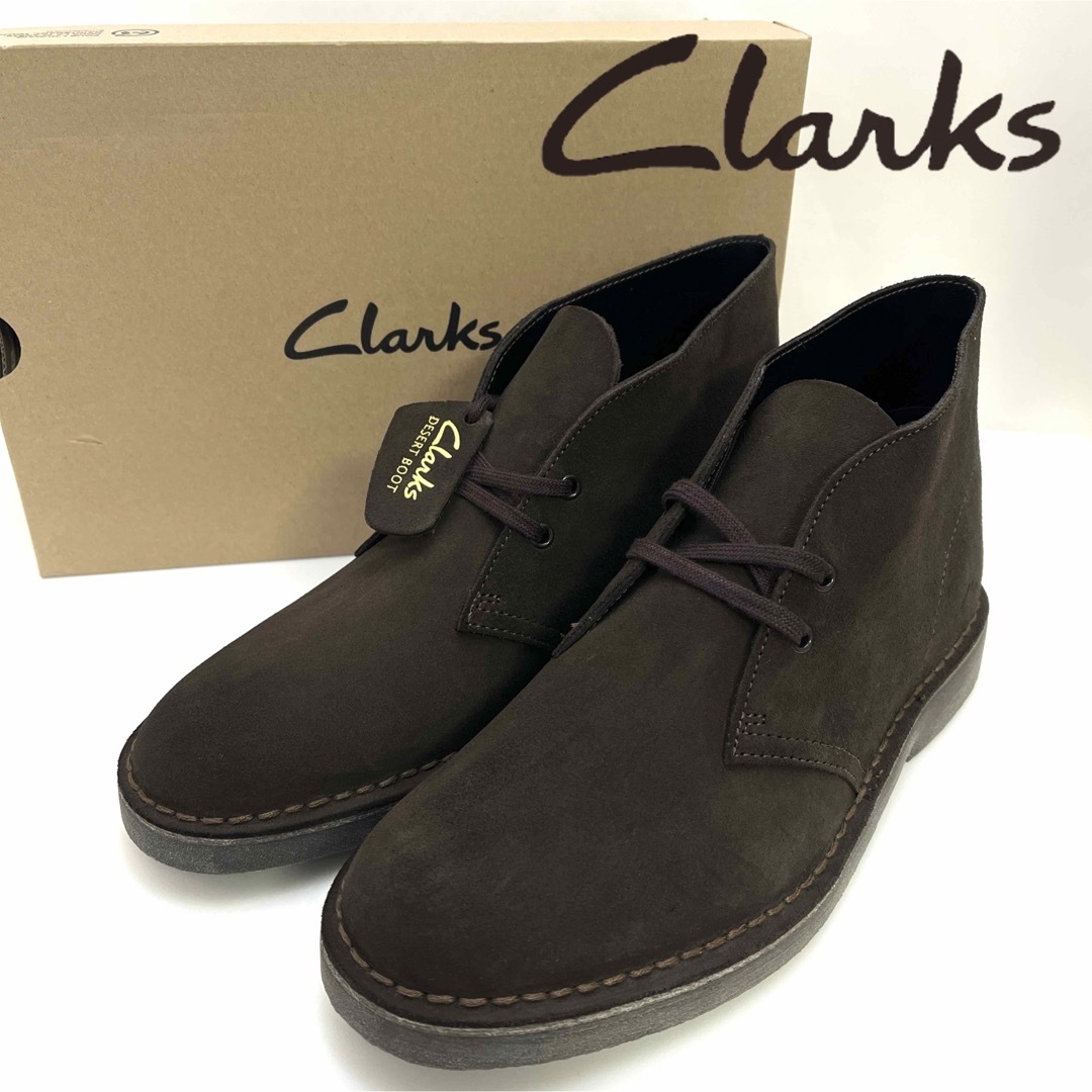 Clarks Desert Boot 2 22S ダークブラウン 26.5cm