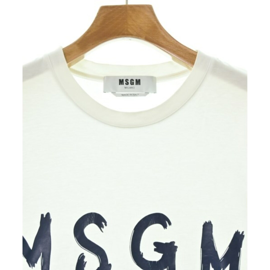 MSGM Tシャツ 白 メンズ xs