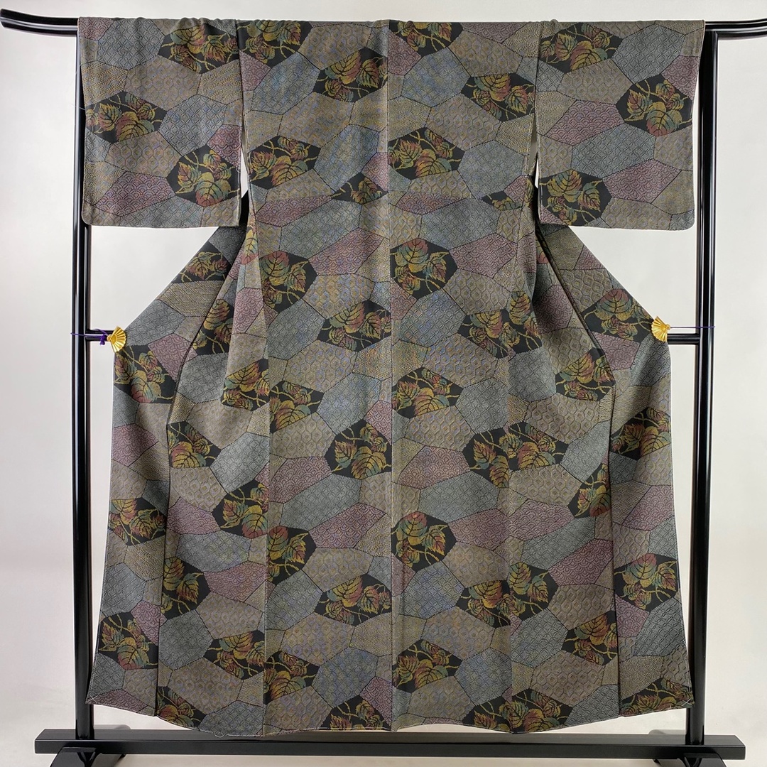 紬 身丈153cm 裄丈66cm 正絹 美品 優品 【中古】 | フリマアプリ ラクマ