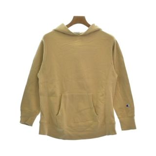 チャンピオン(Champion)のCHAMPION チャンピオン パーカー M ベージュ 【古着】【中古】(パーカー)