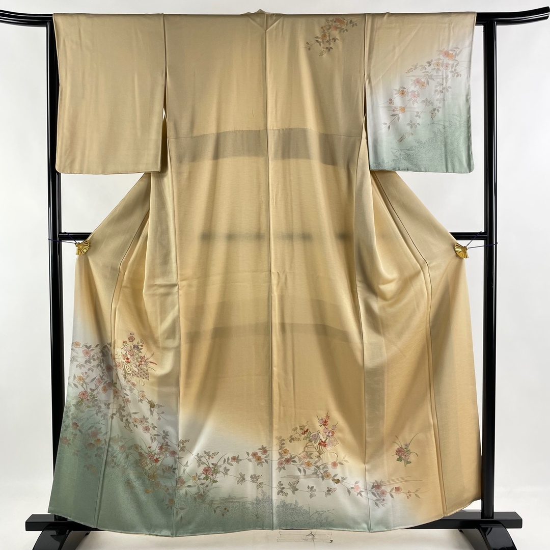 訪問着 身丈159.5cm 裄丈62cm 正絹 美品 秀品 - 着物