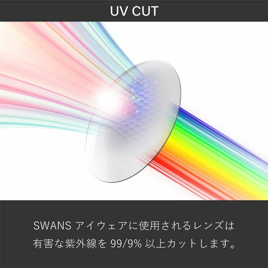 【色: 3101 MGMR】SWANS (スワンズ) 日本製 スポーツサングラス