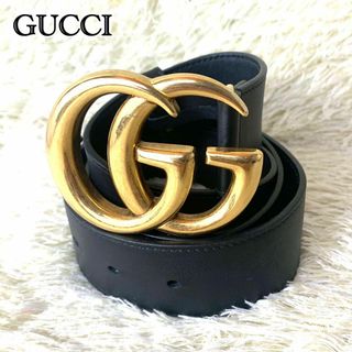 Gucci   美品グッチ ベルト マーモント GGバックル ゴールド金具