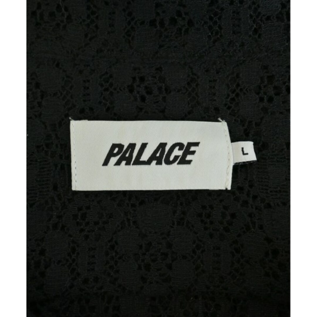 PALACE パレス カジュアルシャツ L 黒(レース)