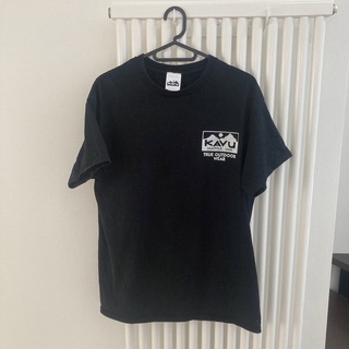 カブー(KAVU)の値下げ❣️KAVU☆アウトドアウェア☆黒Tシャツ☆M(Tシャツ(半袖/袖なし))