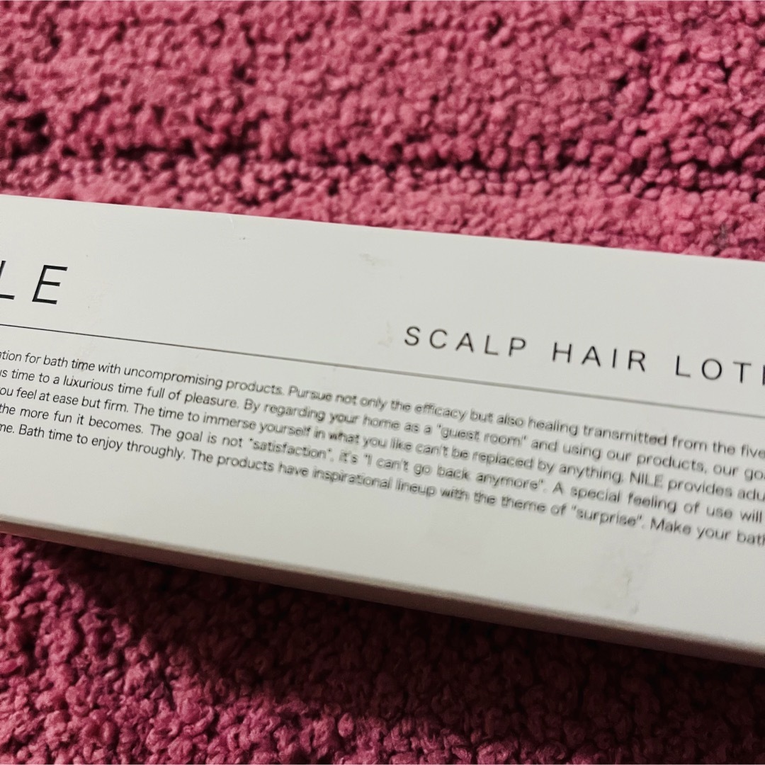 Nile（NGC）(ナイル)の【3セット】NILE スカルプヘアローション 育毛剤  β コスメ/美容のヘアケア/スタイリング(スカルプケア)の商品写真