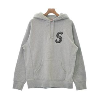 シュプリーム(Supreme)のSupreme シュプリーム パーカー -(XL位) グレー 【古着】【中古】(パーカー)