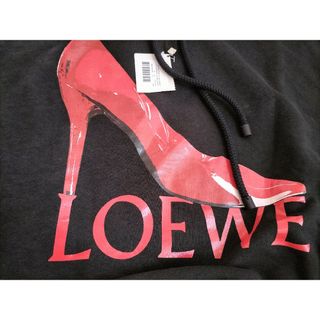 新品タグ付 LOEWE ロエベ パンプス フーディー パーカー