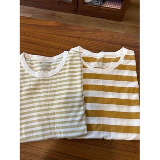 ムジルシリョウヒン(MUJI (無印良品))の無印良品　Tシャツ2枚(Tシャツ(半袖/袖なし))