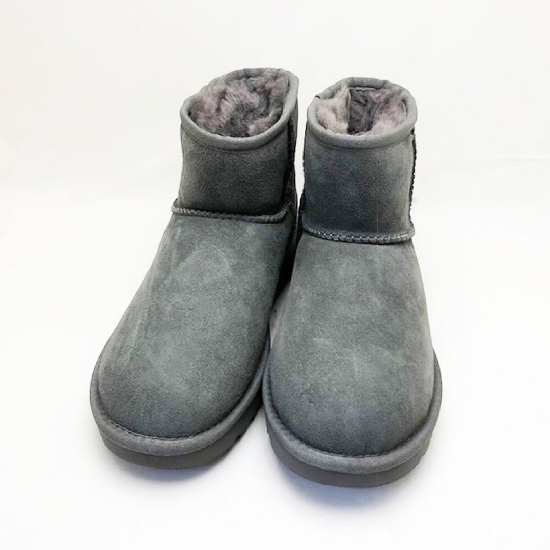 新品UGG レディースブーツ CLASSIC MINI Ⅱ グレー 25.0cm 1