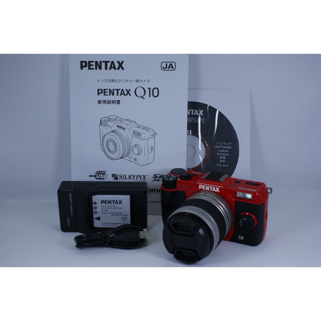 PENTAX Q10(+02 STANDARD レンズ付き) 動作保証 #358