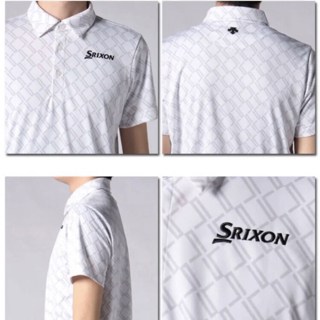 Srixon(スリクソン)のスリクソン クロス総柄シャツ ゴルフウェア スポーツ/アウトドアのゴルフ(ウエア)の商品写真