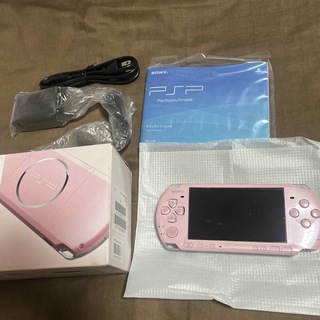 最終値下げ　PSP3000  ピンク　美品(携帯用ゲーム機本体)