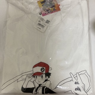 ユニクロ(UNIQLO)の新品未開封UNIQLO  Tシャツ ポケモンマスターズEX  サトシ　4XL(Tシャツ/カットソー(半袖/袖なし))