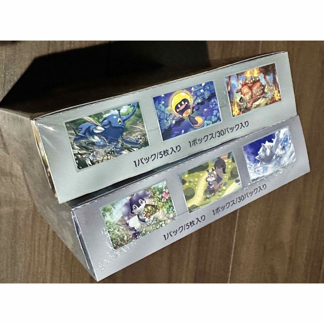ポケモン(ポケモン)のポケモンカード　クレイバースト&バイオレットex BOXセット エンタメ/ホビーのトレーディングカード(Box/デッキ/パック)の商品写真