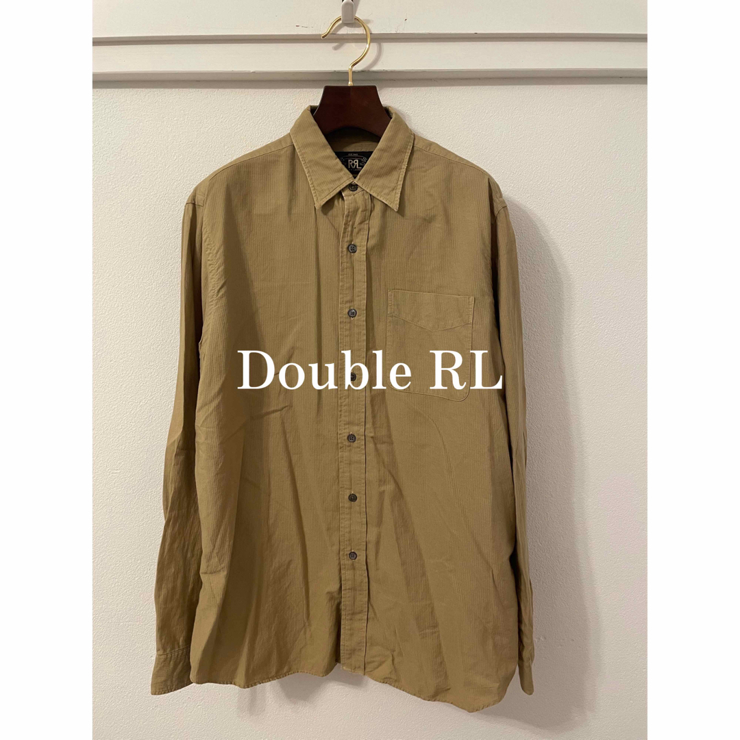 double RL ダブルアールエル　ラルフローレン　長袖シャツ