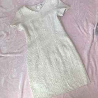 FOXEY BOUTIQUE - フォクシー ブティック ワンピース ツイード 半袖 40