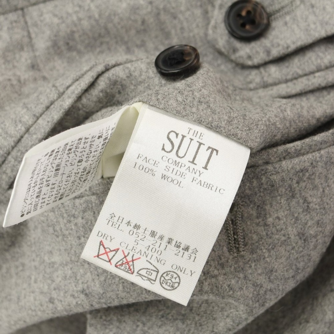 THE SUIT COMPANY(スーツカンパニー)の【中古】スーツカンパニー THE SUIT COMPANY ウール ドレススラックス パンツ ライトグレー【サイズ78】【メンズ】 メンズのパンツ(スラックス)の商品写真