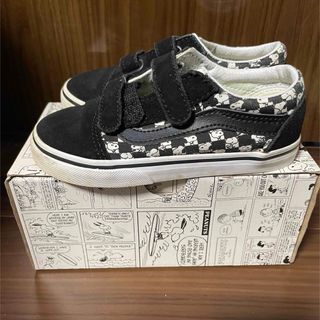 ヴァンズ(VANS)のVANS×PEANUTS キッズ old school(スニーカー)