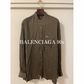 バレンシアガ(Balenciaga)のBalenciaga バレンシアガ　長袖シャツ　シルクシャツ　90s (シャツ)
