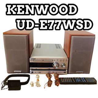 KENWOOD ケンウッド UD-E77WSD コンポ リモコン付き-