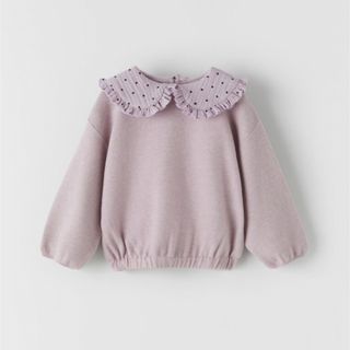 ザラキッズ(ZARA KIDS)の【りなさん専用】ZARAベビー　ドットカラーセーター(トレーナー)