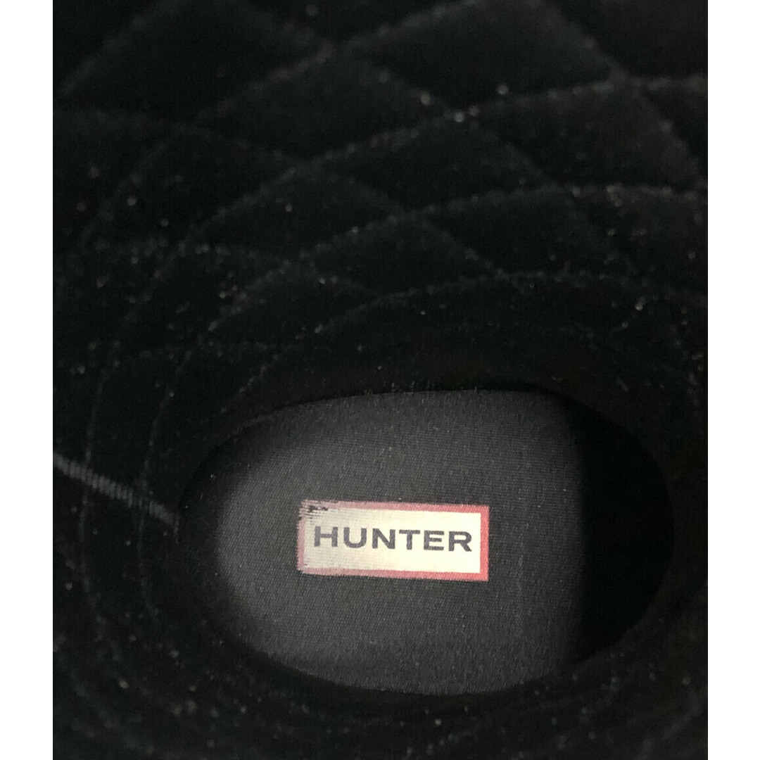 HUNTER(ハンター)のハンター HUNTER キルティングレインブーツ    レディース UK4 レディースの靴/シューズ(ブーツ)の商品写真