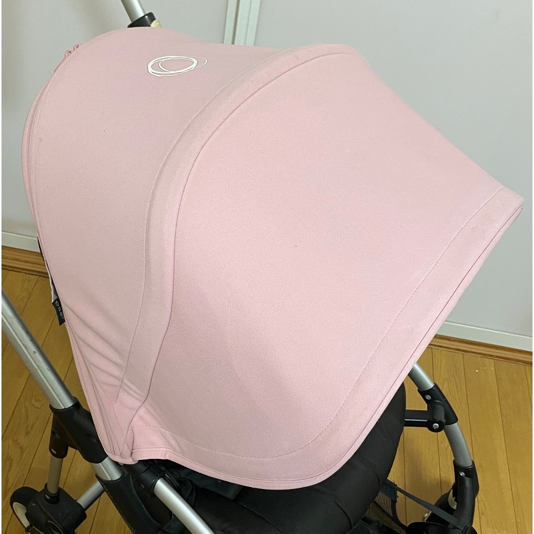 Bugaboo(バガブー)の【お値下げ】bugaboo bee5 サンキャノピー　ピンク キッズ/ベビー/マタニティの外出/移動用品(ベビーカー用アクセサリー)の商品写真