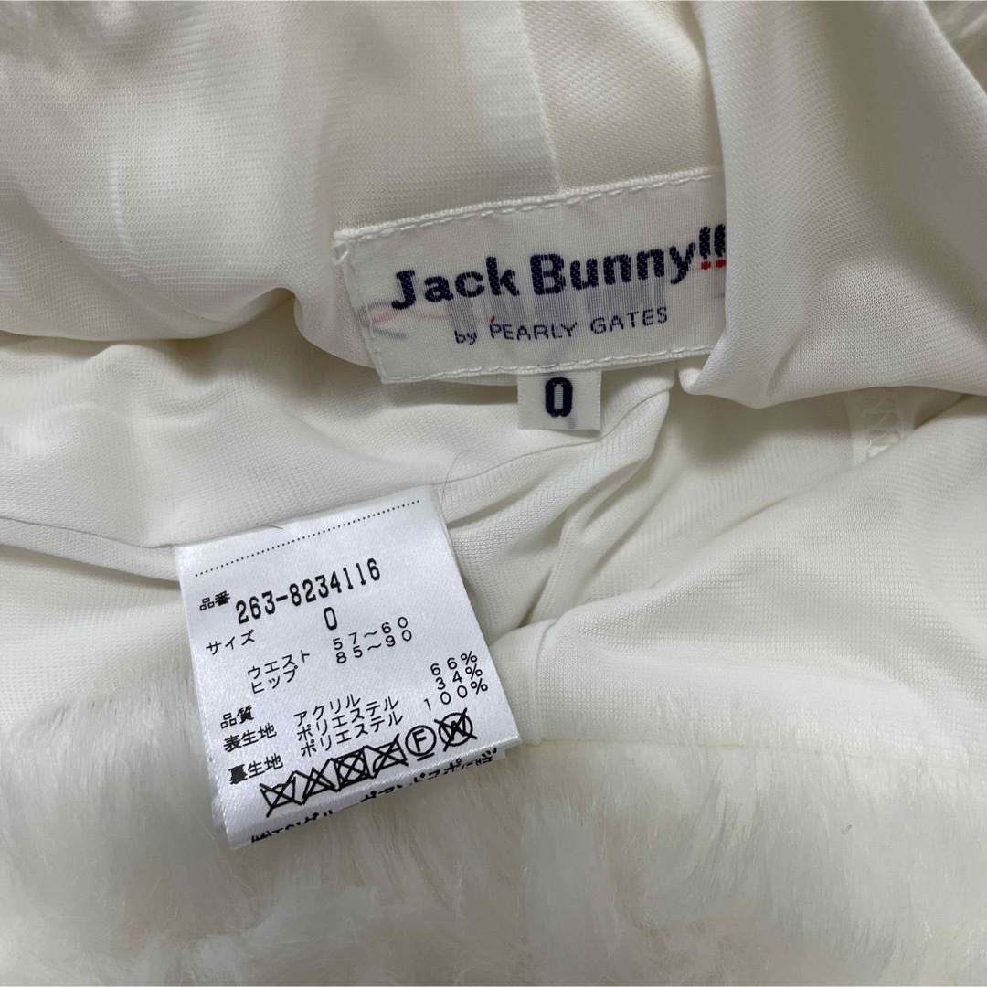 TB535ね Jack Bunny!! タグ付き ゴルフ チェック スカート 0