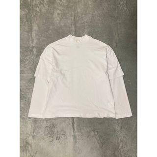 ジエダ(Jieda)のJieda ジエダ レイヤード ハイネック ビッグシルエット ロンT スウェット(Tシャツ/カットソー(七分/長袖))