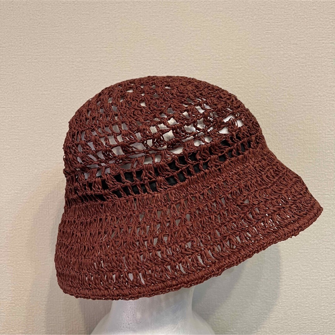 LOWRYS FARM(ローリーズファーム)の【美品】LOWRYS FARM.スカシペーパーＨＡＴ レディースの帽子(ハット)の商品写真