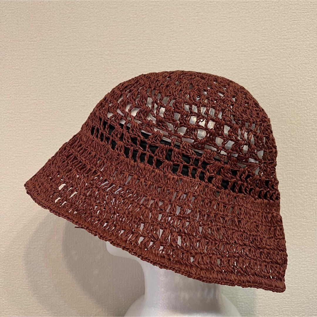 LOWRYS FARM(ローリーズファーム)の【美品】LOWRYS FARM.スカシペーパーＨＡＴ レディースの帽子(ハット)の商品写真