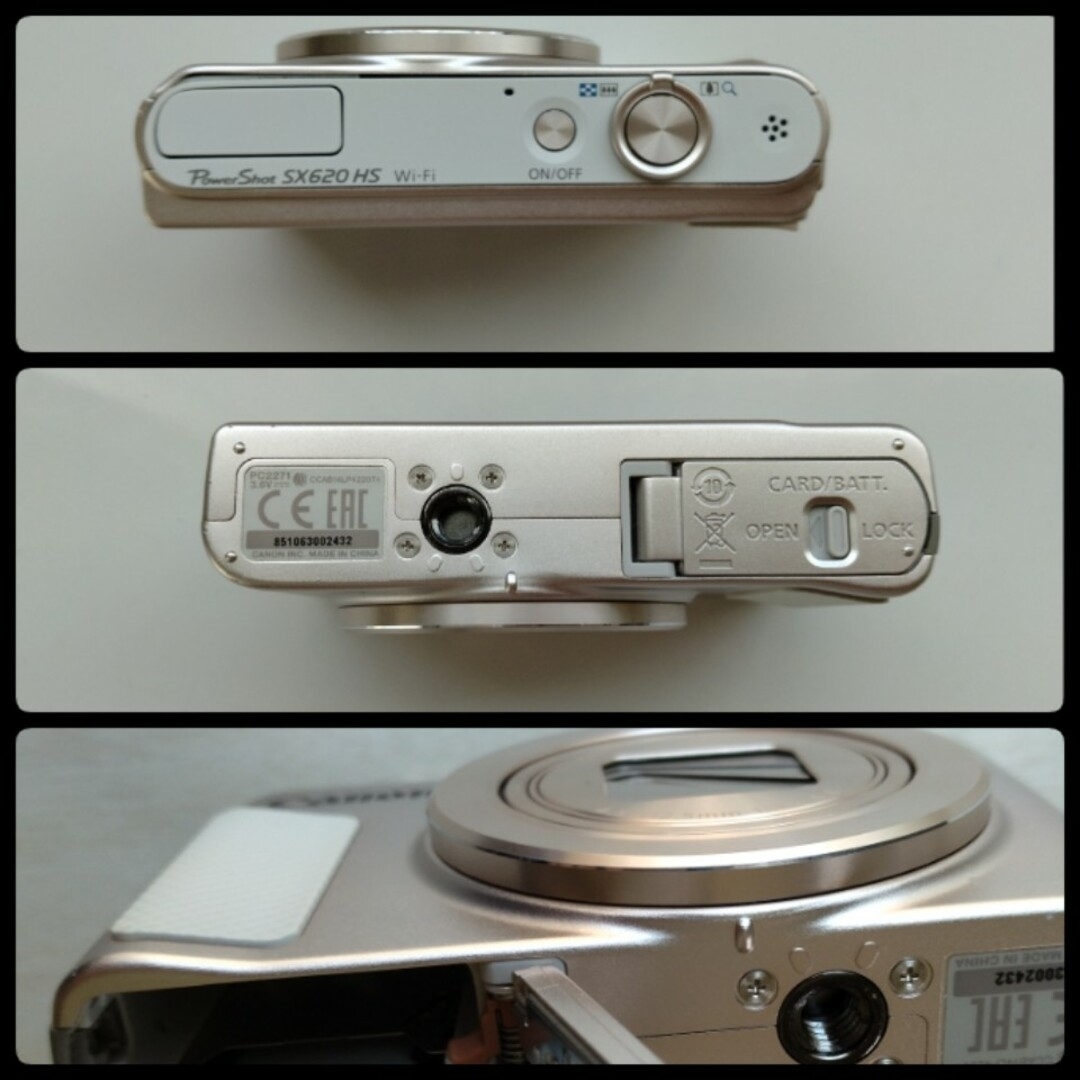 Canon - Canon PowerShot SX POWERSHOT SX620 HS WHの通販 by この日の