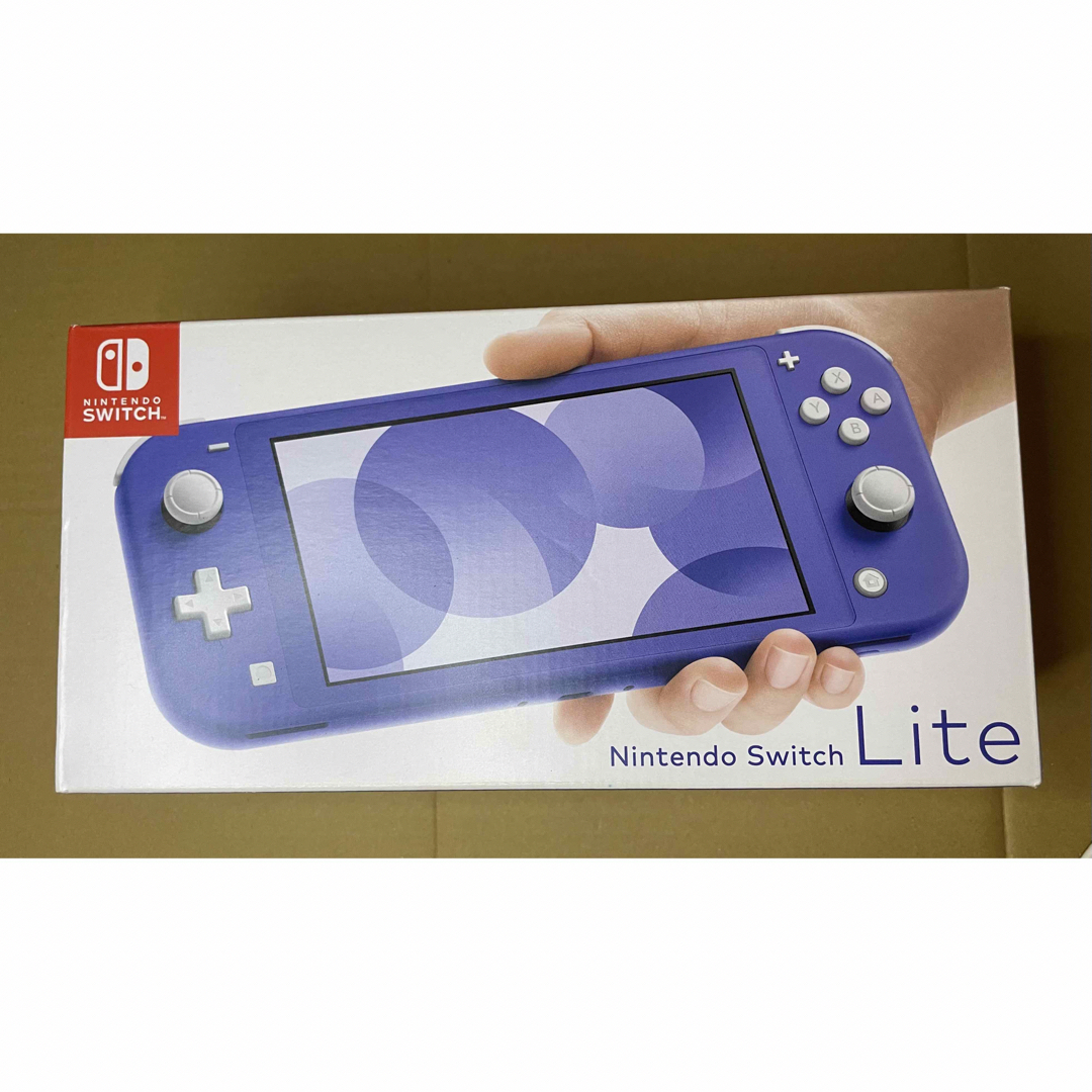 nintendo switch lite 本体　ブルー　新品未使用