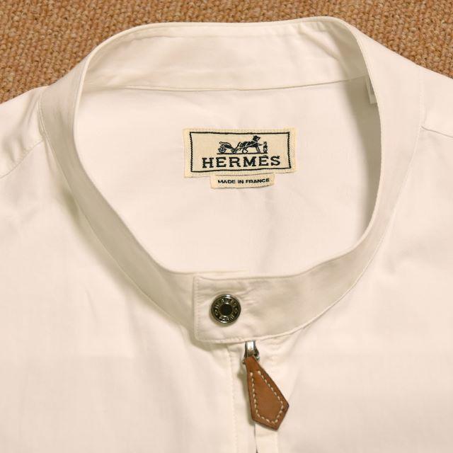 Hermes(エルメス)のエルメス　セリエボタン付き ジップシャツ メンズのジャケット/アウター(その他)の商品写真