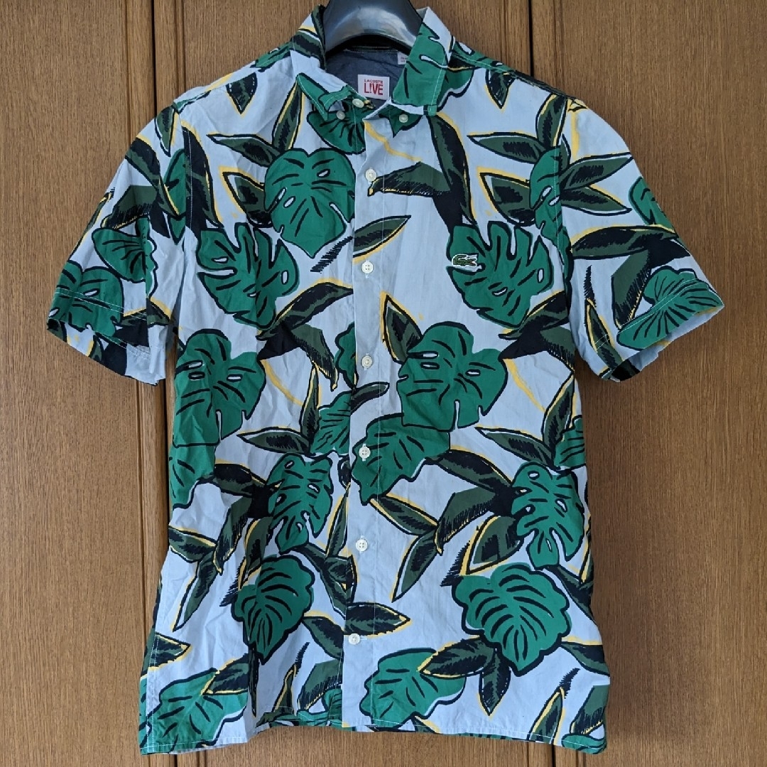 LACOSTE LIVE 半袖シャツ アロハシャツ ワンポイント L ラコステ | フリマアプリ ラクマ