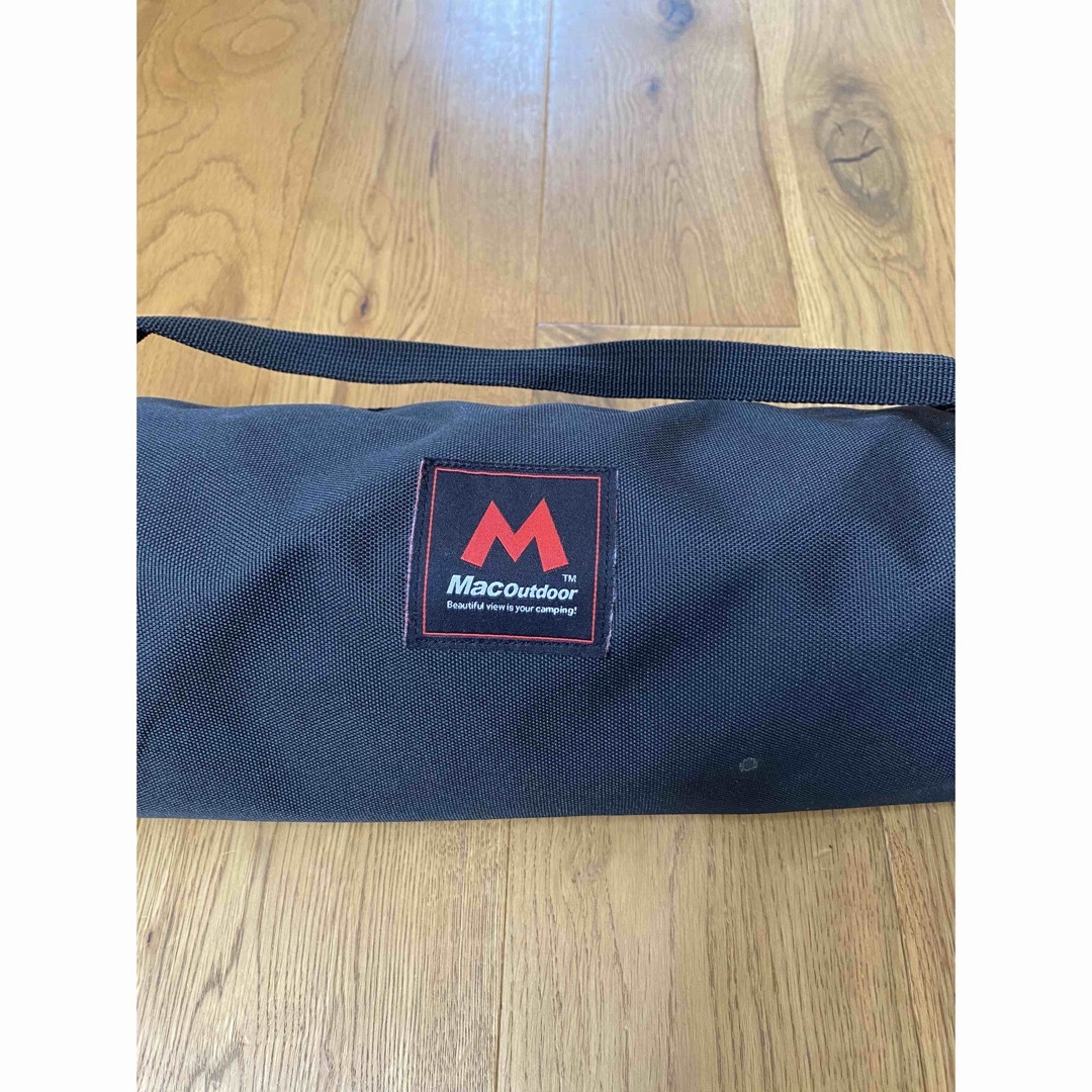MacOne タープ ヘキサ ブラック L ポールセット