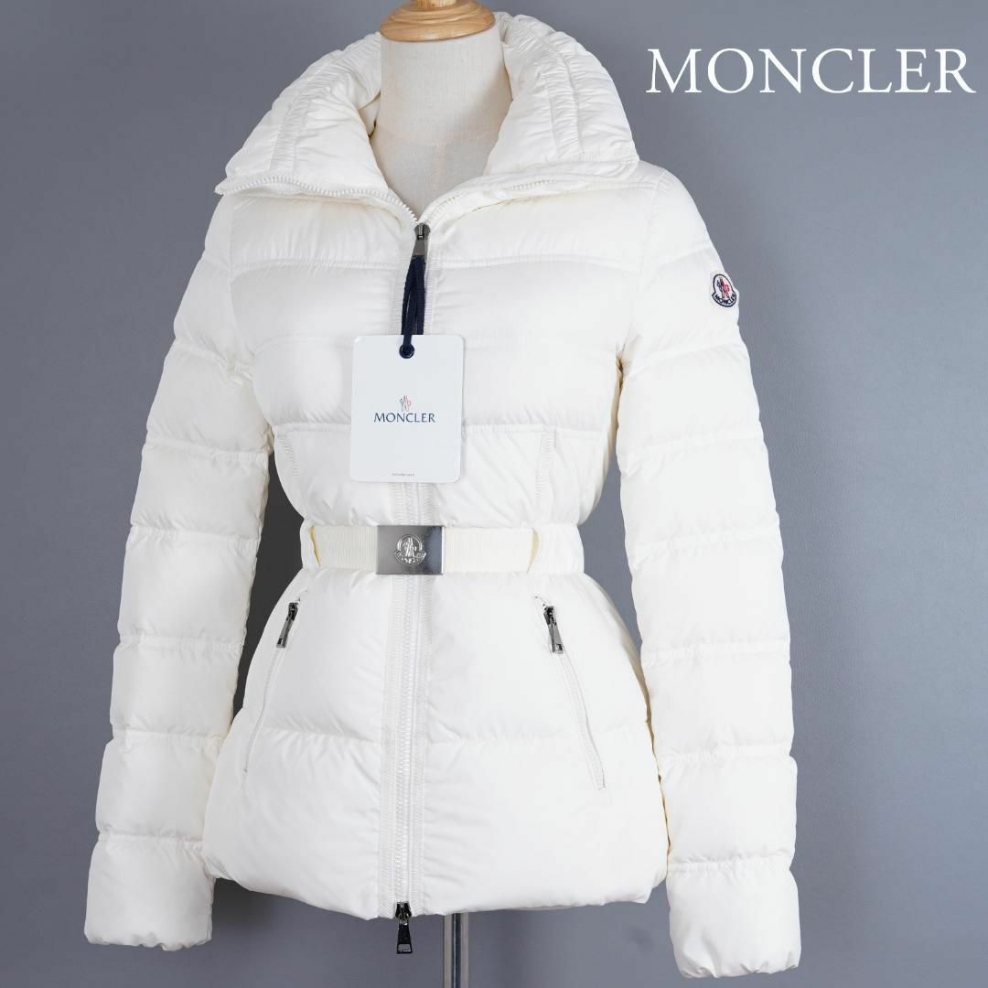 最終価格　鑑定済正規品　MONCLER　モンクレール　白　リバーシブル