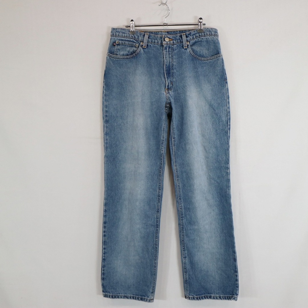 POLO JEANS ポロジーンズ デニムパンツ アメカジ ストレート ブルー (レディース 10×31) 中古 古着 N8460 | フリマアプリ  ラクマ