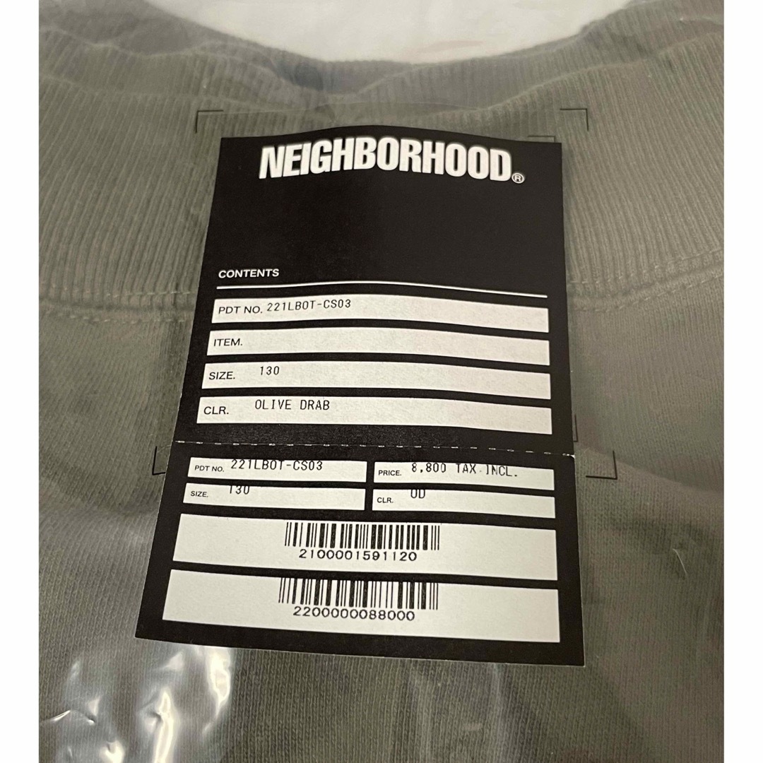 NEIGHBORHOOD(ネイバーフッド)のNEIGHBORHOOD  キッズスウェット　130cm キッズ/ベビー/マタニティのキッズ服男の子用(90cm~)(Tシャツ/カットソー)の商品写真